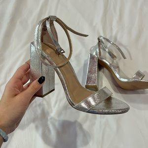 ASOS Silver Heels